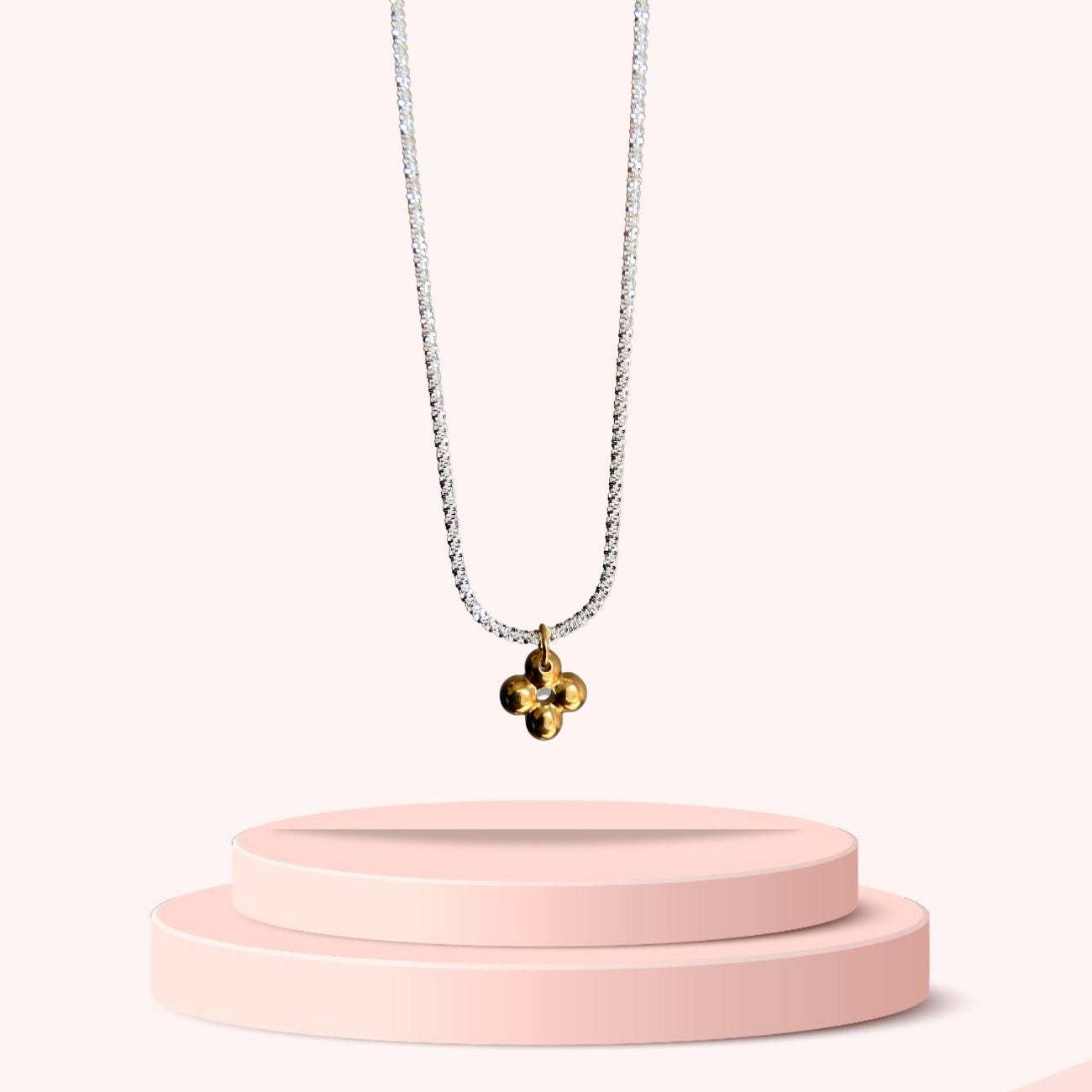Authentic Louis Vuitton Blooming Pendant- Reworked Necklace