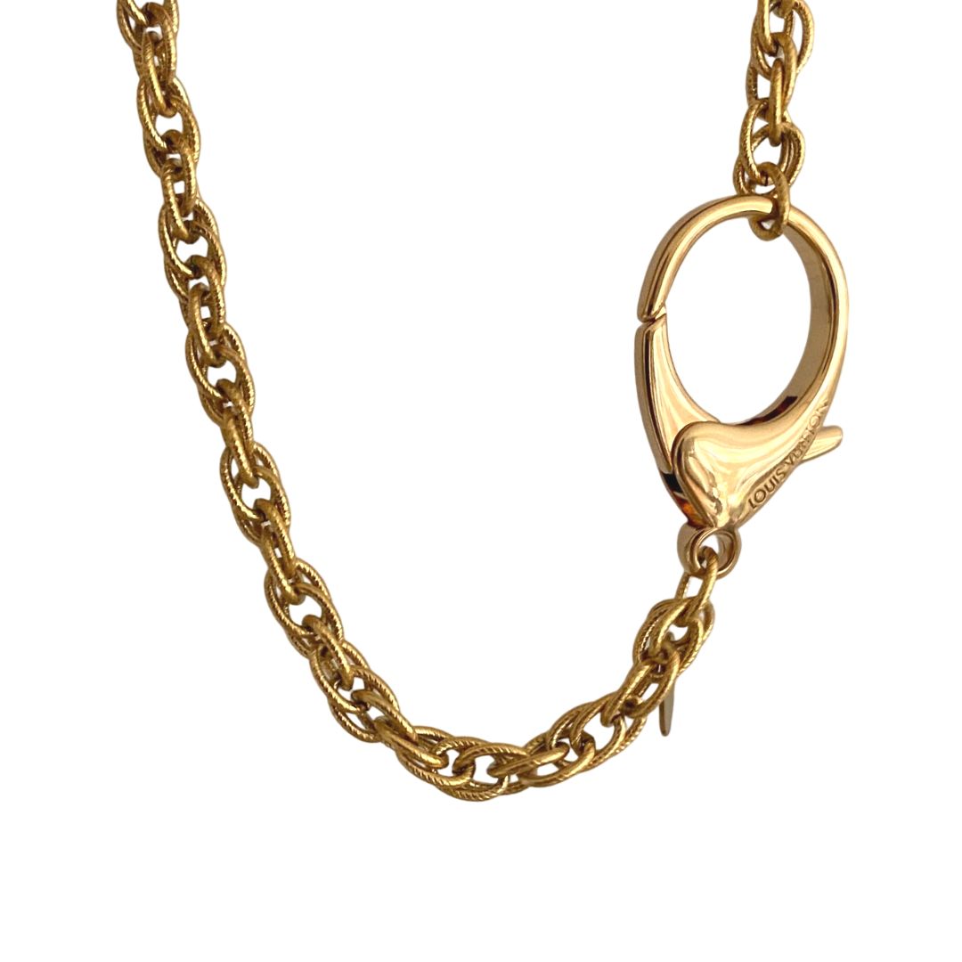 Authentic Louis Vuitton Clasp- Reworked Necklace