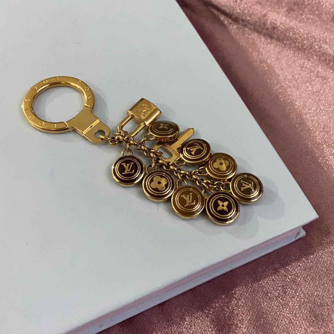 Authentic Louis Vuitton Key Pendant- Dainty Necklace