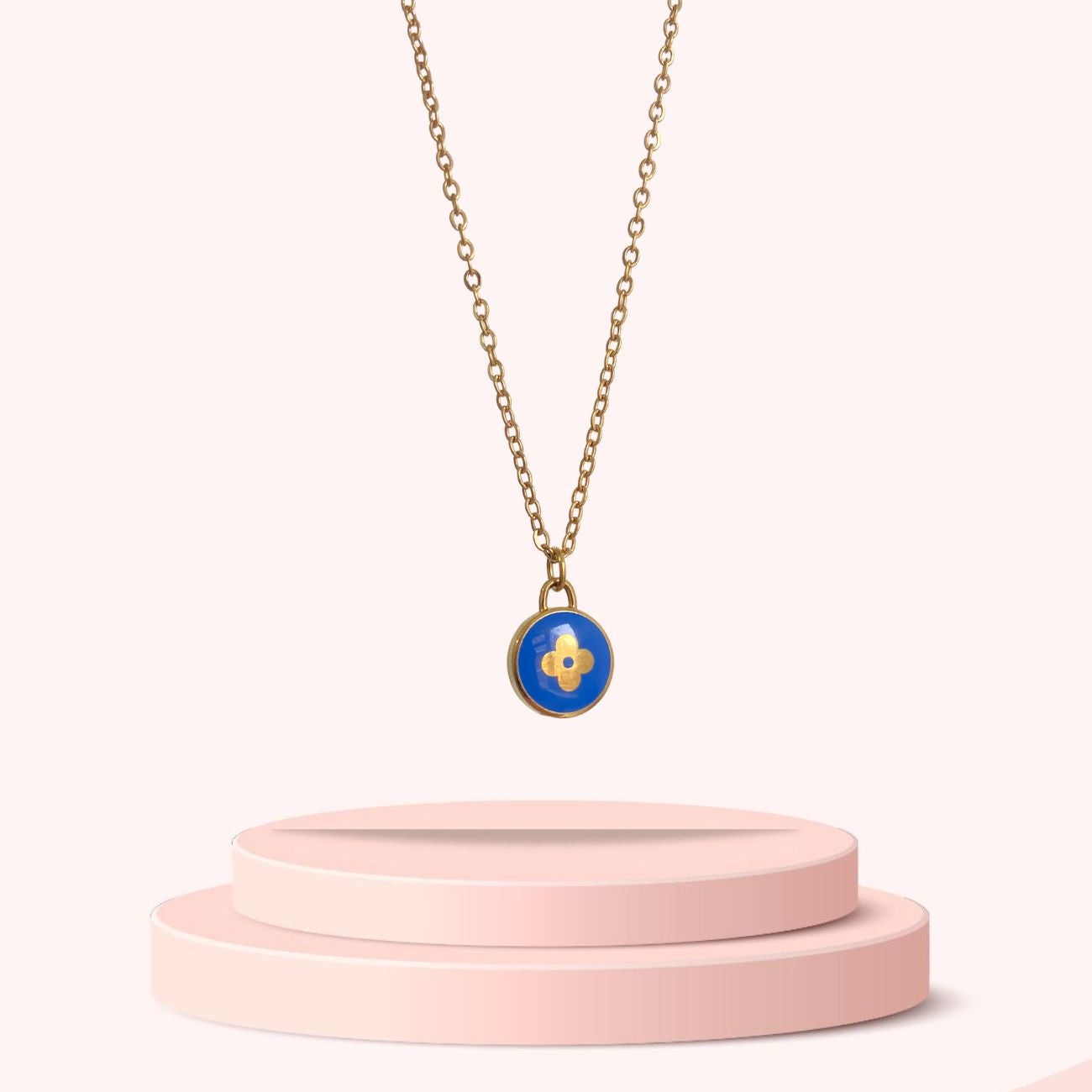 Authentic Louis Vuitton Pastilles Peacock Blue Pendant Pastilles