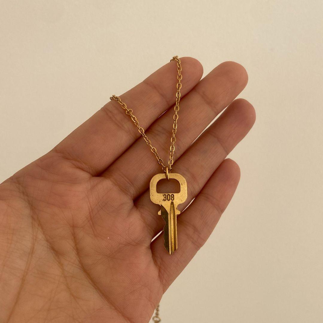 Authentic Louis Vuitton Spare Key Pendant- Necklace