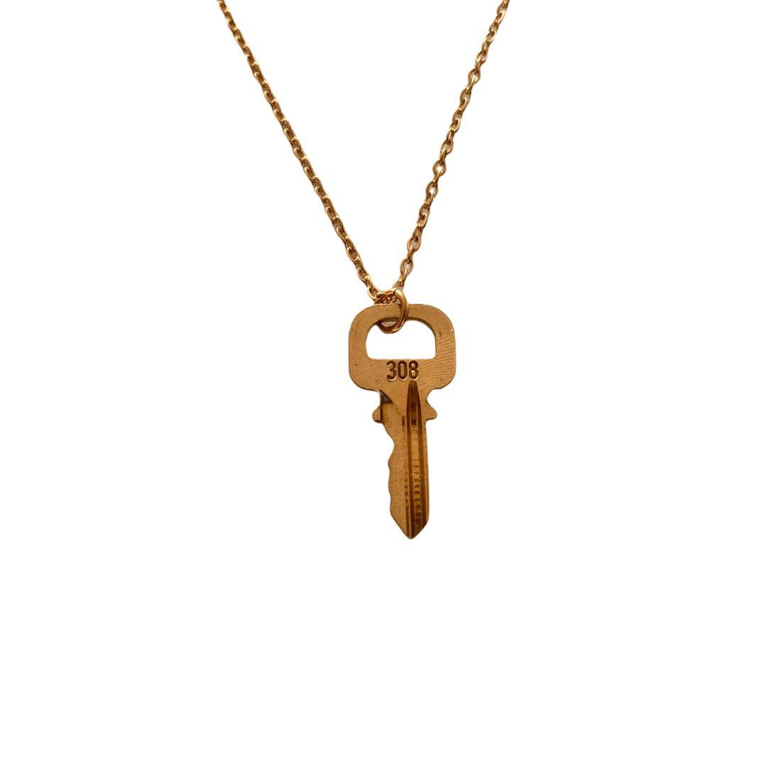 Authentic Louis Vuitton Spare Key Pendant- Necklace