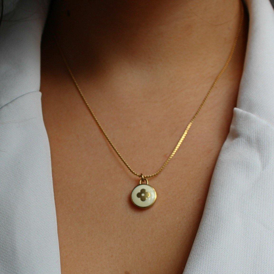 Authentic Louis Vuitton Pendant Flower Pastilles
