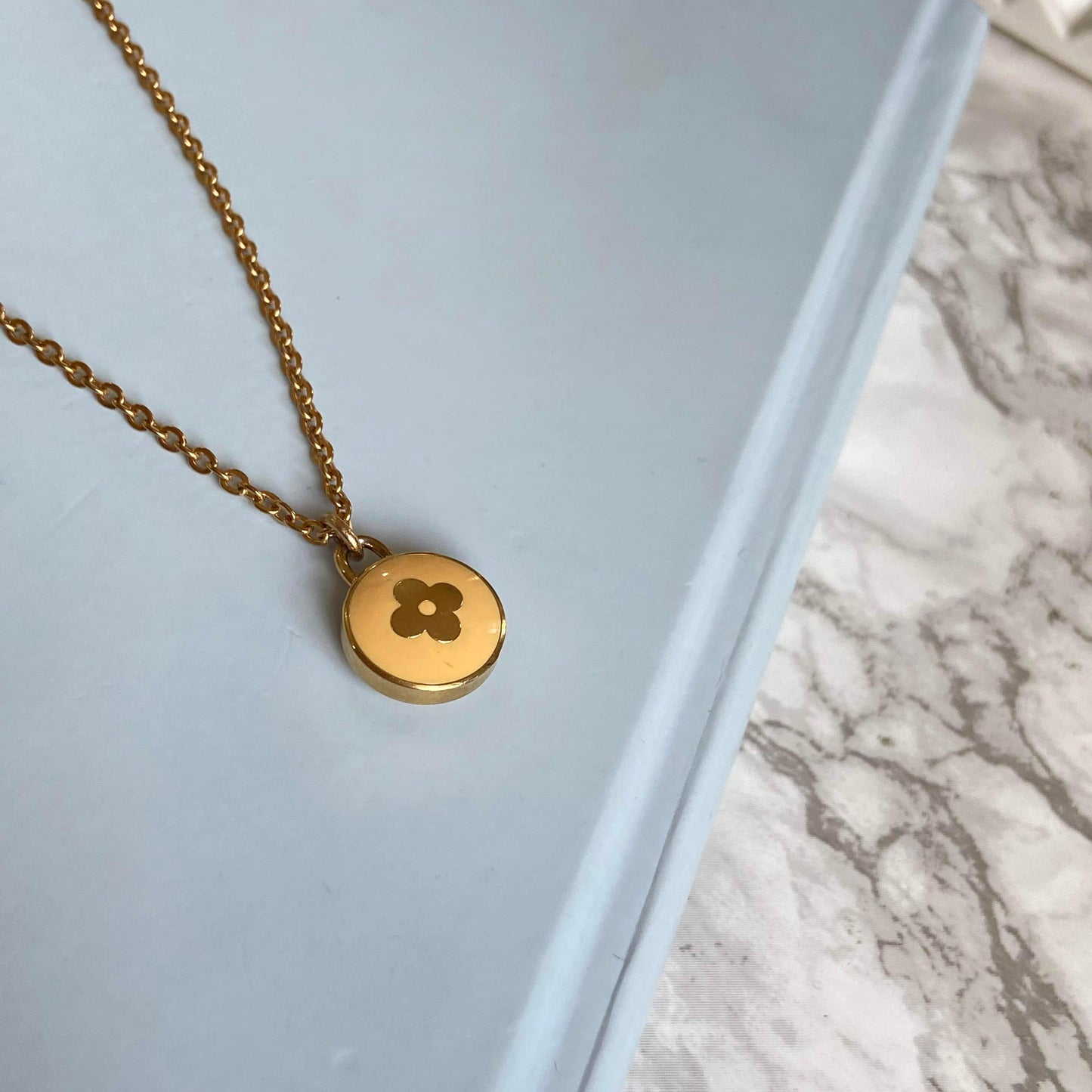 Authentic Louis Vuitton Goldenrod Pendant Pastilles