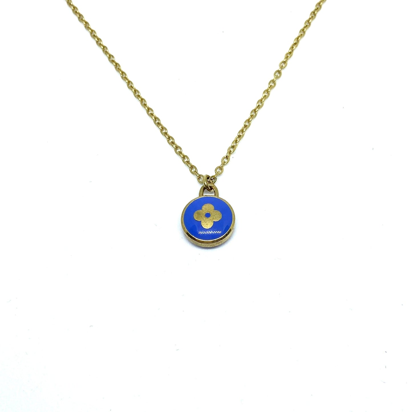 Authentic Louis Vuitton Pastilles Peacock Blue Pendant Pastilles