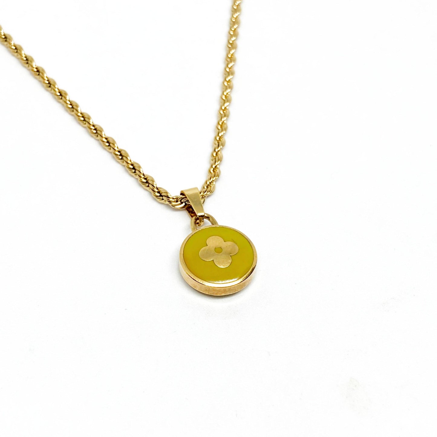 Authentic Louis Vuitton Green Pear Pendant Pastilles