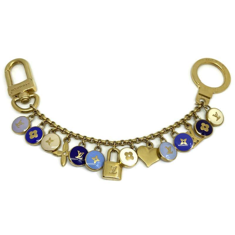 Authentic Louis Vuitton Dark Blue Pendant Pastilles