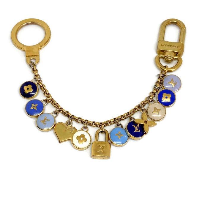 Authentic Louis Vuitton Dark Blue Pendant- Necklace