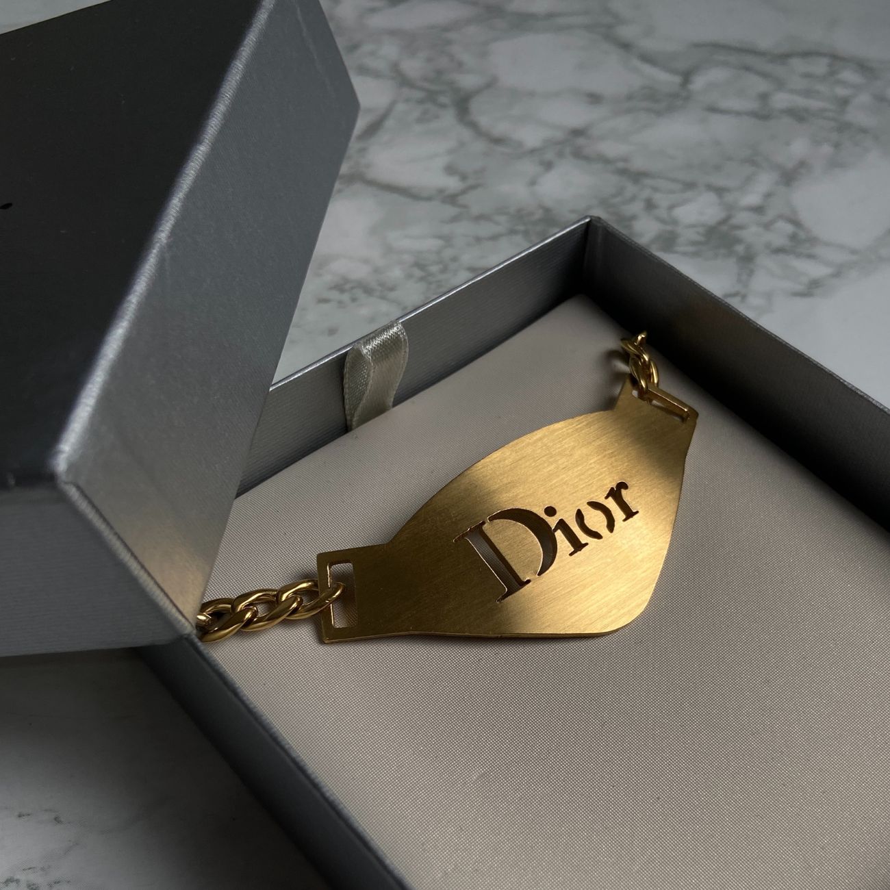 Authentic Dior Pendant 2000s Christian Dior- Reworked Necklace