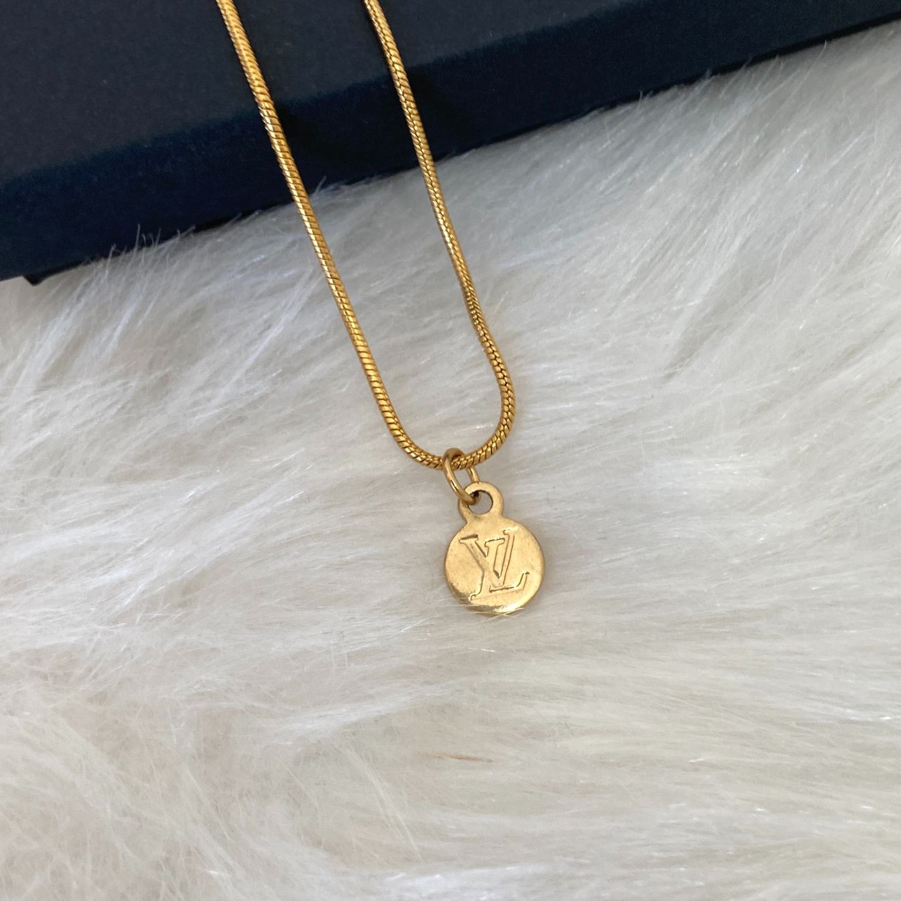 Authentic Louis Vuitton Mini Pendant - Reworked Necklace