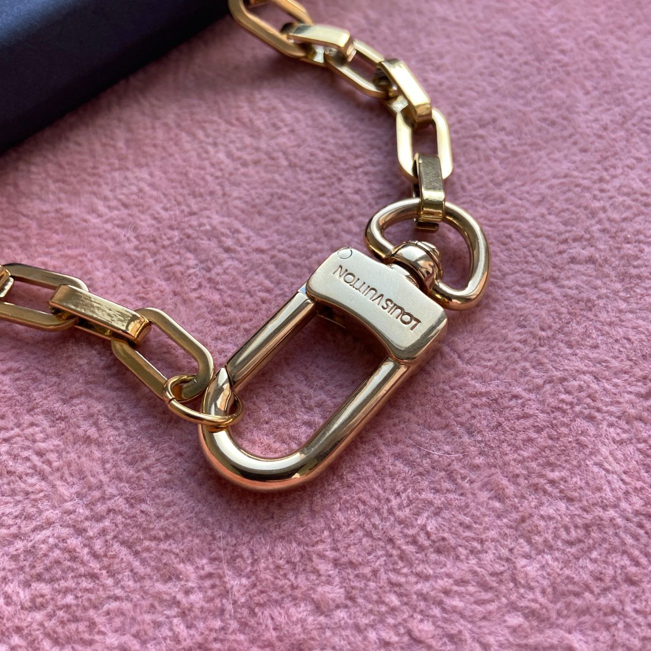 Authentic Louis Vuitton Clasp- Reworked Necklace