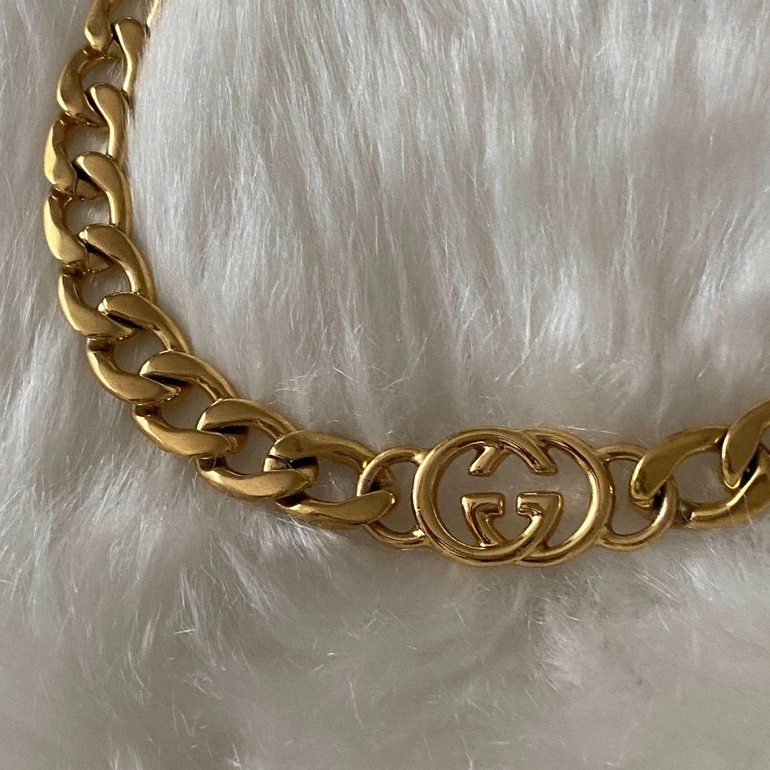 Authentic Gucci Pendant- Repurposed Choker