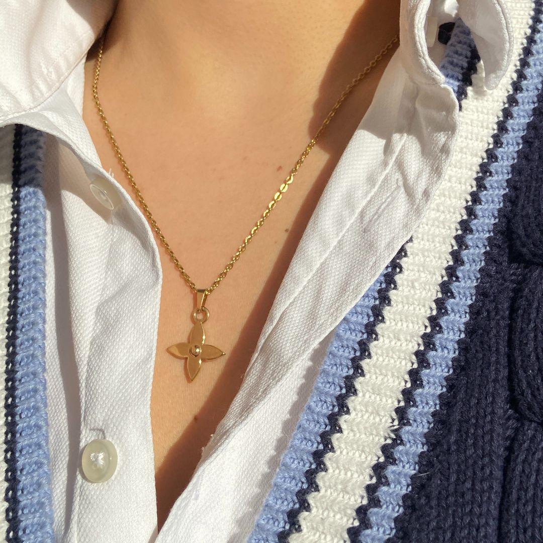 Authentic Louis Vuitton Pendant-Reworked Necklace