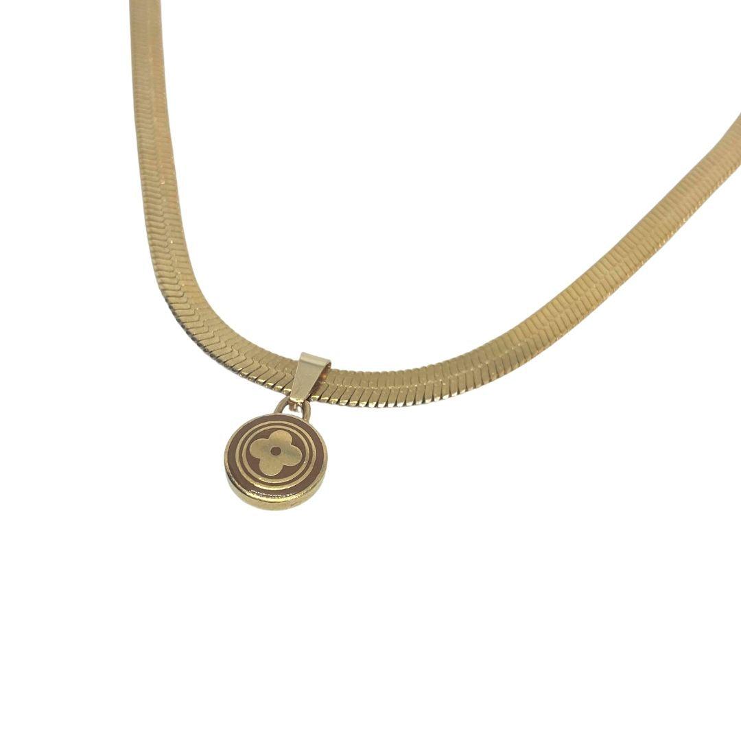 Authentic Louis Vuitton Pastilles Pendant Necklace
