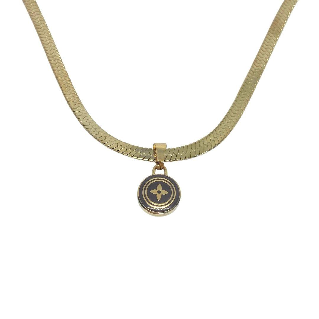 Authentic Louis Vuitton Pastilles Pendant Necklace