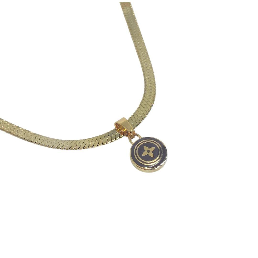 Authentic Louis Vuitton Pastilles Pendant Necklace