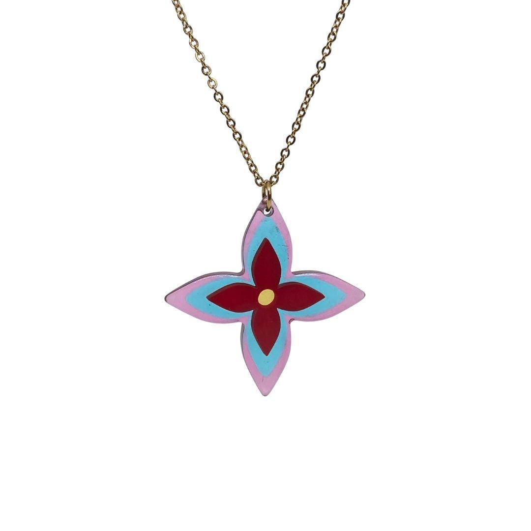 Authentic Louis Vuitton Charm- Reworked Necklace