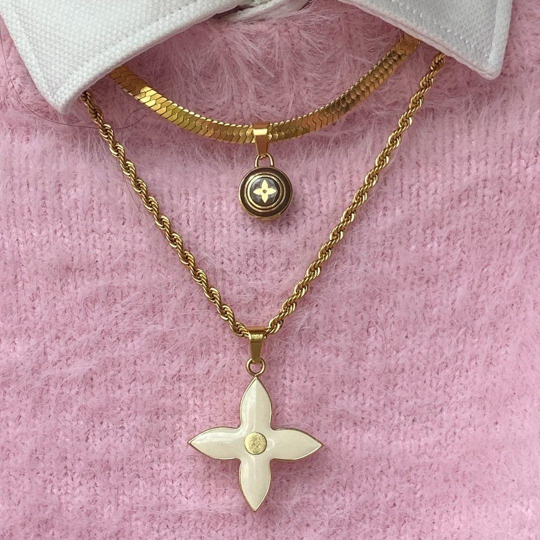 Authentic Louis Vuitton Pastilles Pendant Necklace