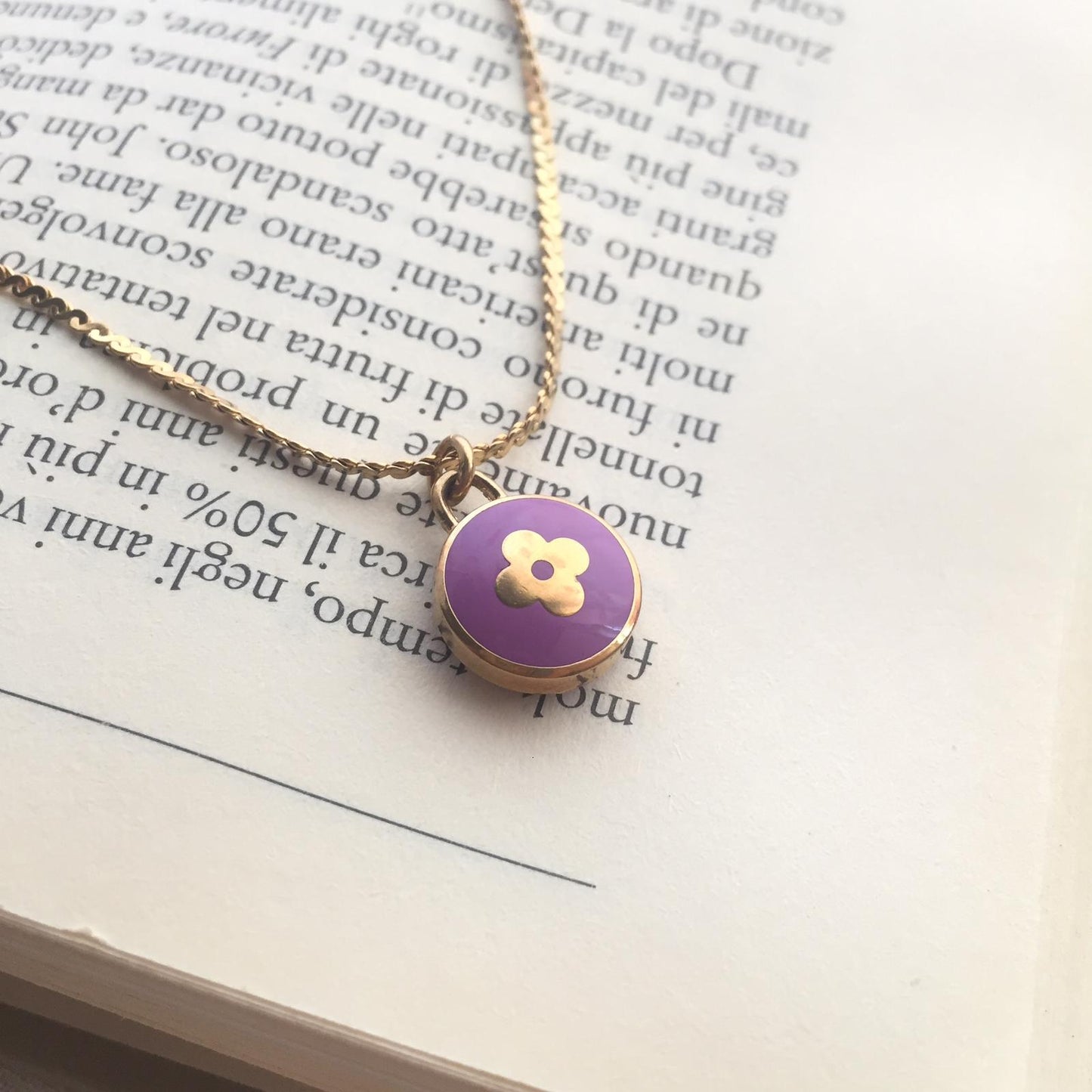 Authentic Louis Vuitton Rosewood Pastilles Pendant- Reworked Necklace