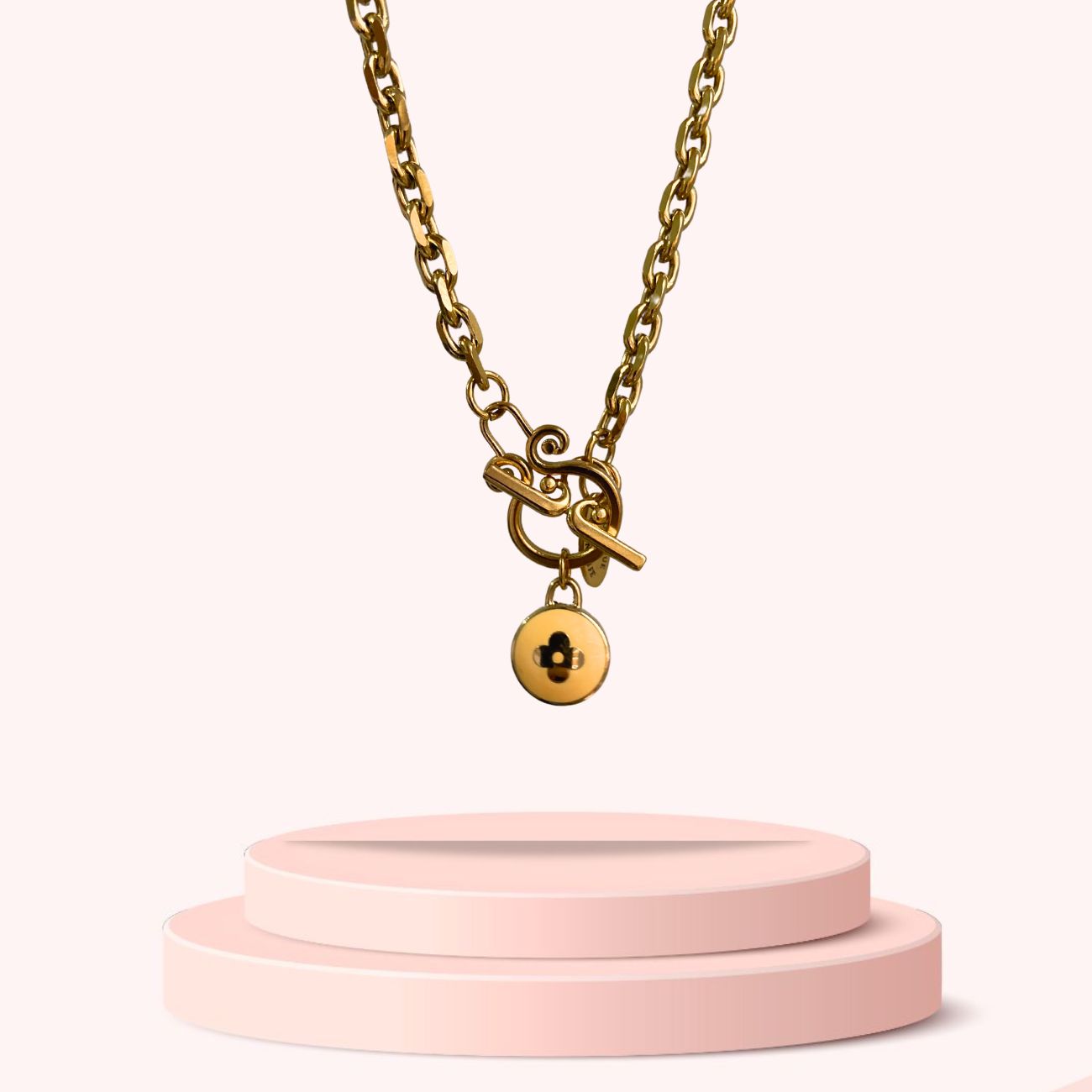 Authentic Louis Vuitton Pendant- Necklace