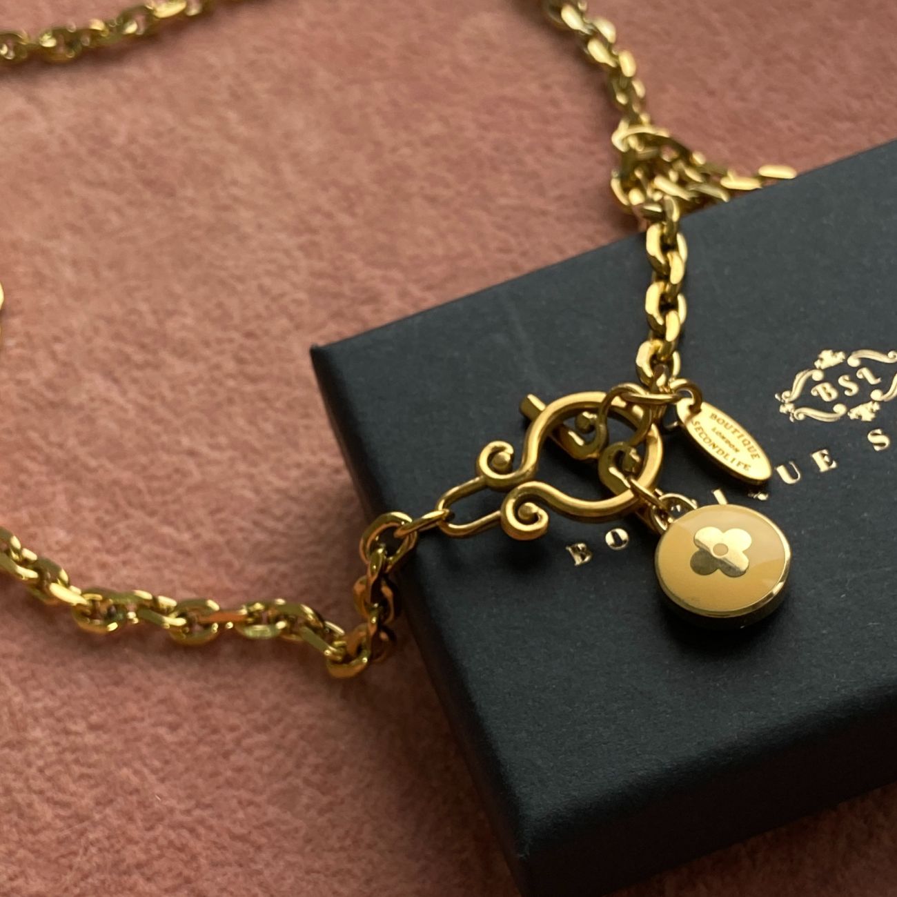 Authentic Louis Vuitton Pendant- Necklace
