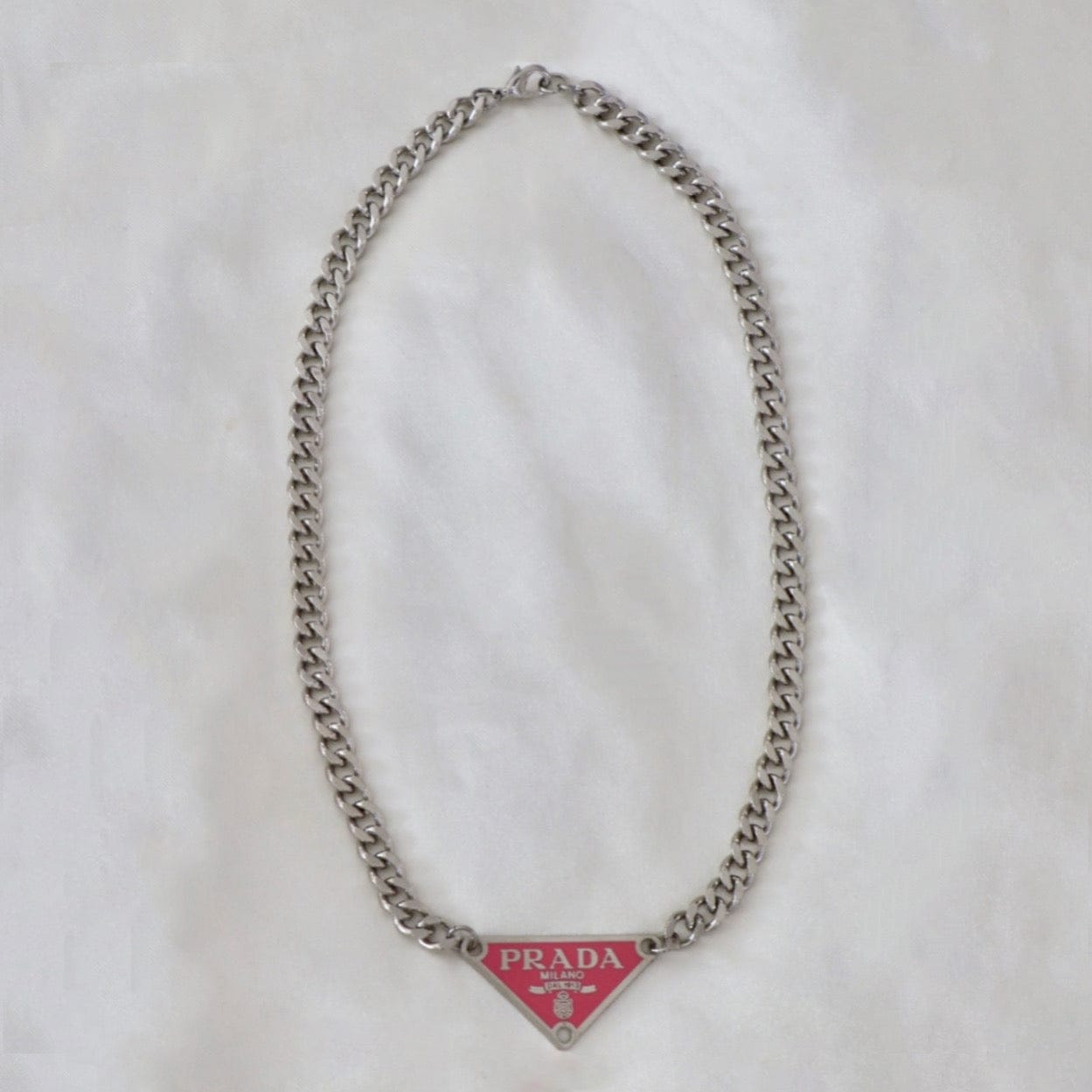 Milano Rose Tag Necklace