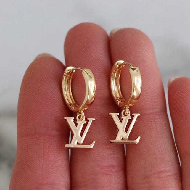 Mini Louis Gold Hoop Earrings