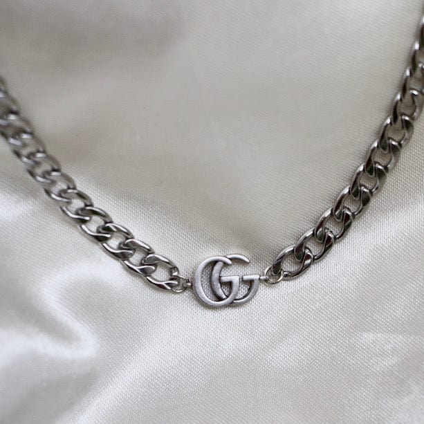 Silver GG Choker
