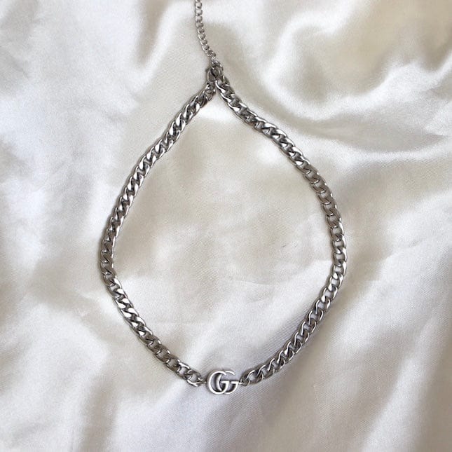 Silver GG Choker