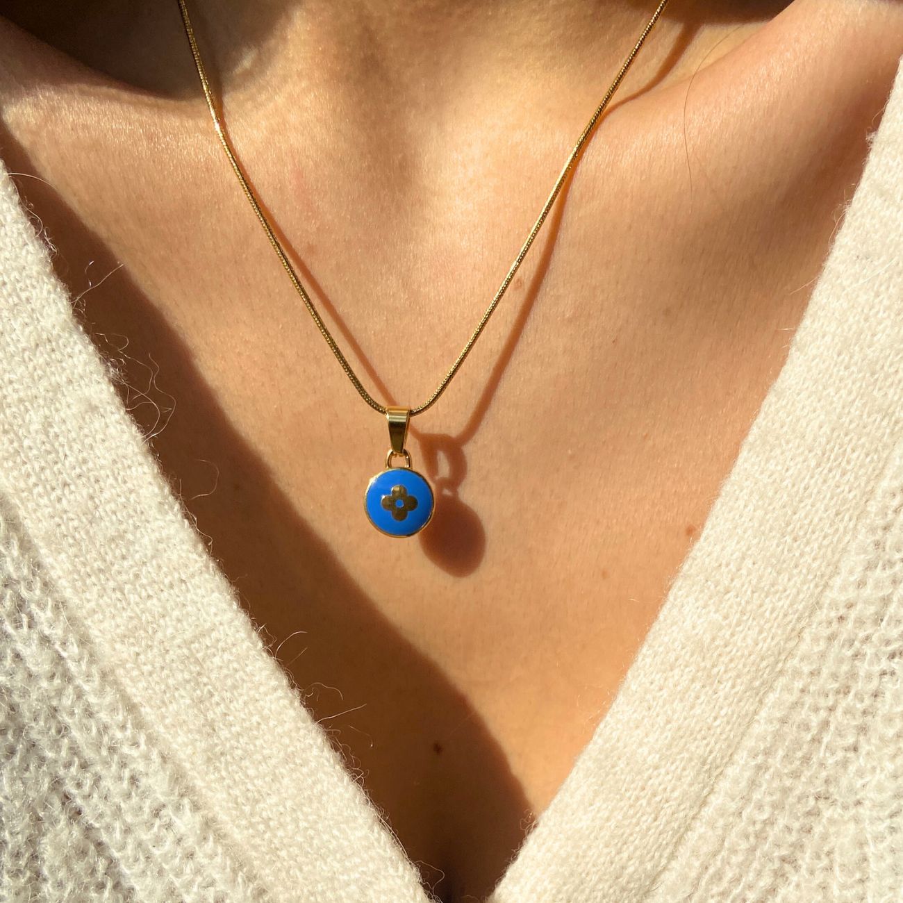 Authentic Louis Vuitton Pendant- Necklace