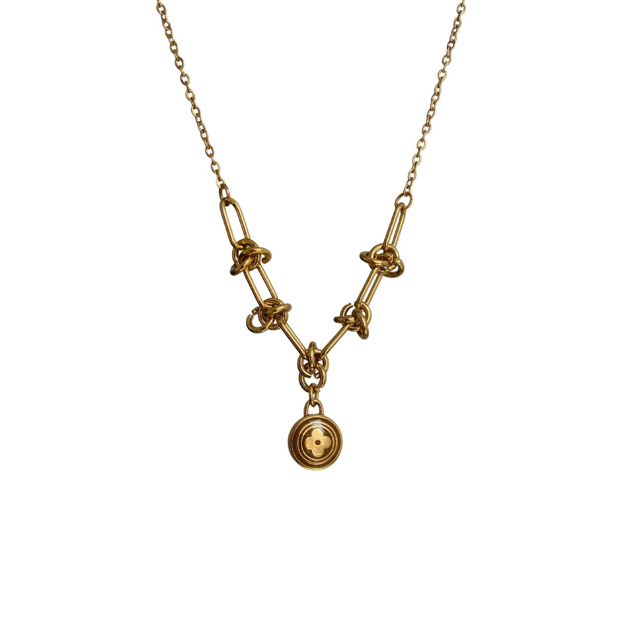 Authentic Louis Vuitton Pastilles Nude Pendant Necklace