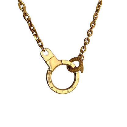 Authentic Louis Vuitton Round- Reworked Necklace