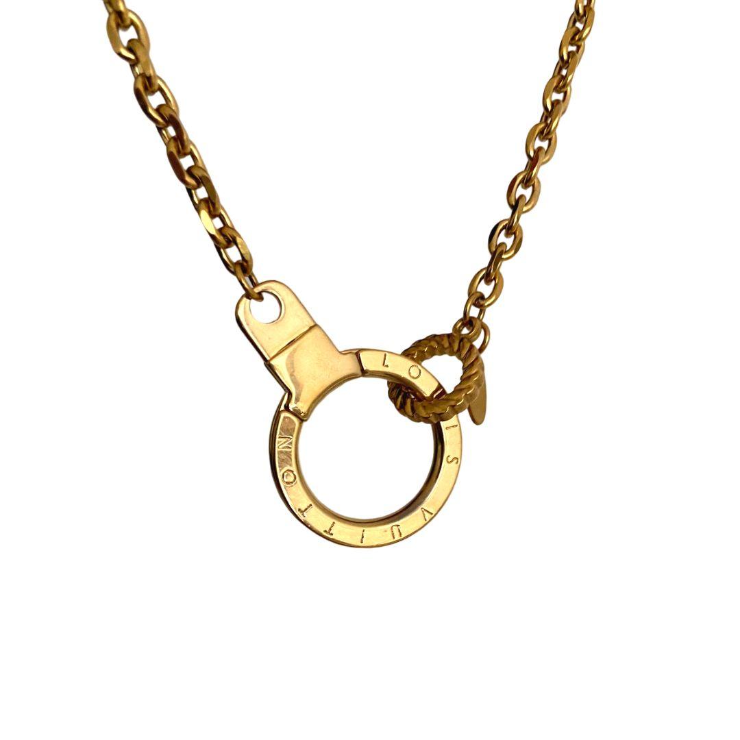 Authentic Louis Vuitton Round- Reworked Necklace
