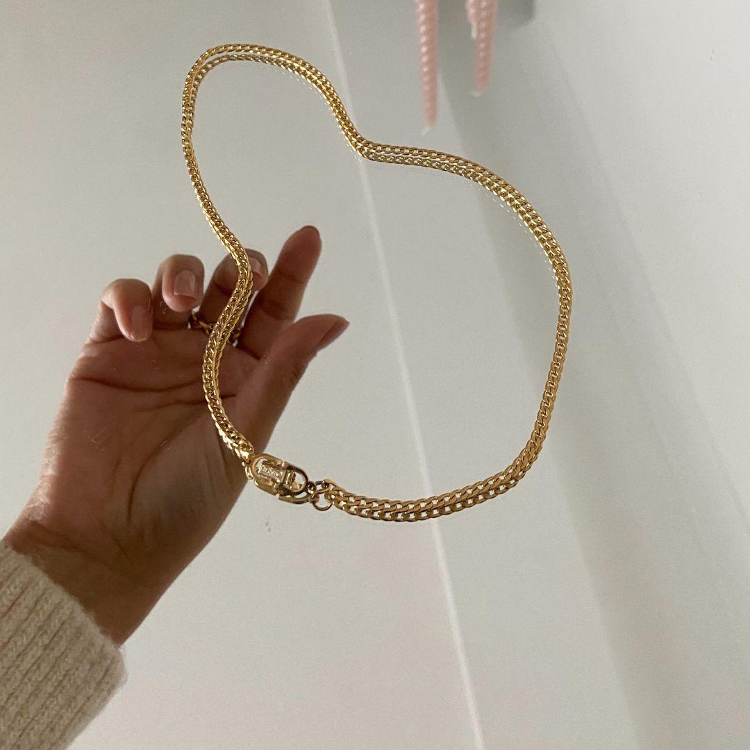 Authentic Dior clasp Pendant- on Chain