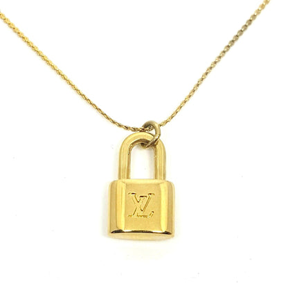 Authentic Louis Vuitton Mini Lock - Repurposed Necklace
