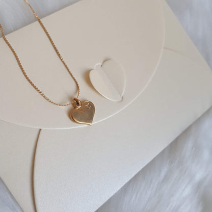 Authentic Louis Vuitton Heart Pendant- Reworked Necklace