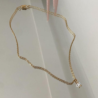Authentic Dior clasp Pendant- on Chain