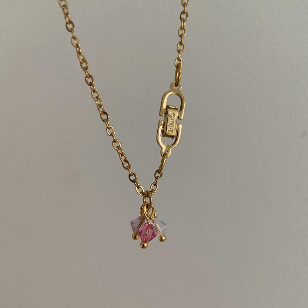 Authentic Dior clasp Pendant- on Chain