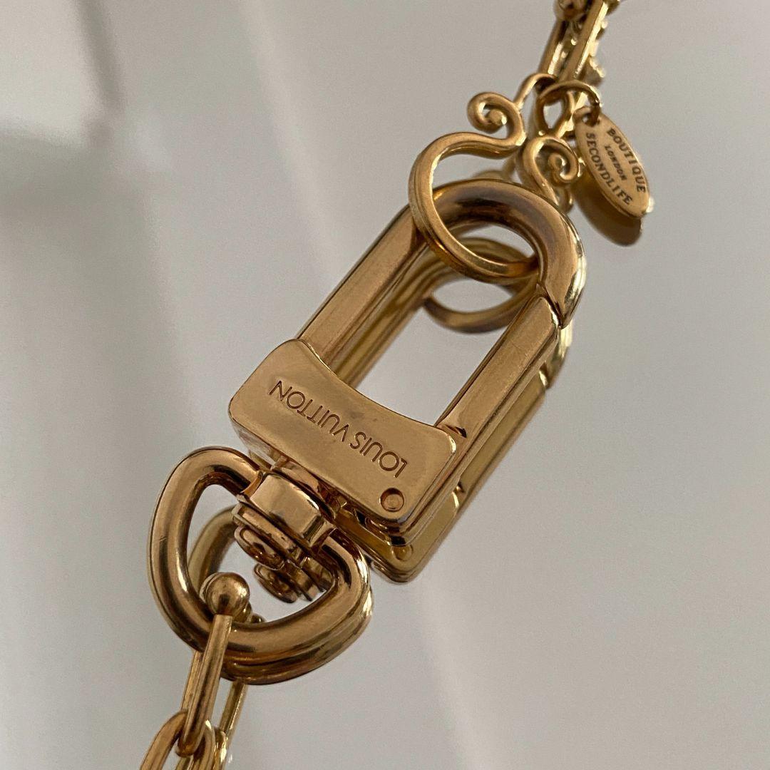 Authentic Louis Vuitton Charm Clasp - Reworked Necklace