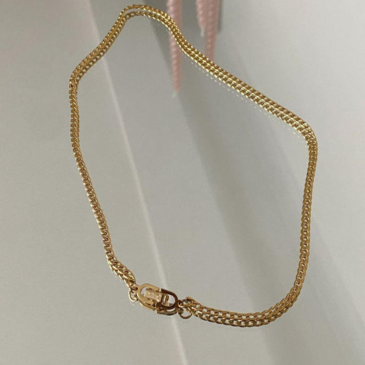 Authentic Dior clasp Pendant- on Chain