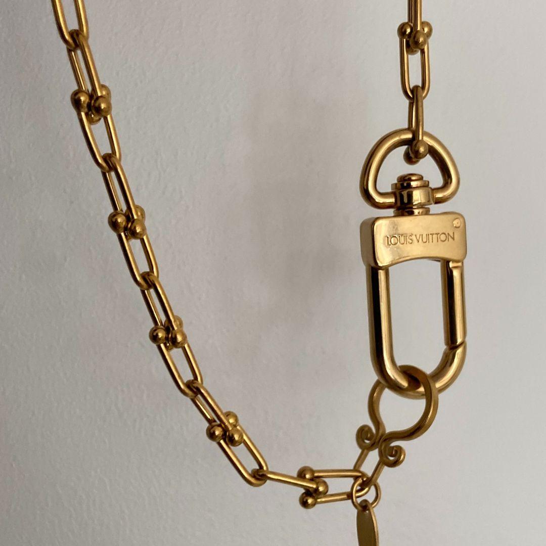 Authentic Louis Vuitton Charm Clasp - Reworked Necklace