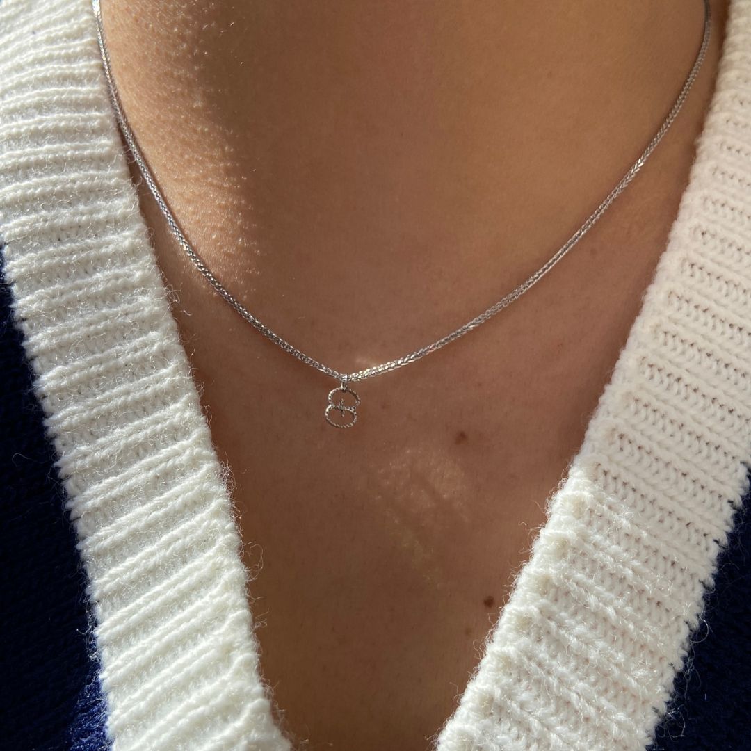 Authentic Gucci Pendant  Repurposed Necklace