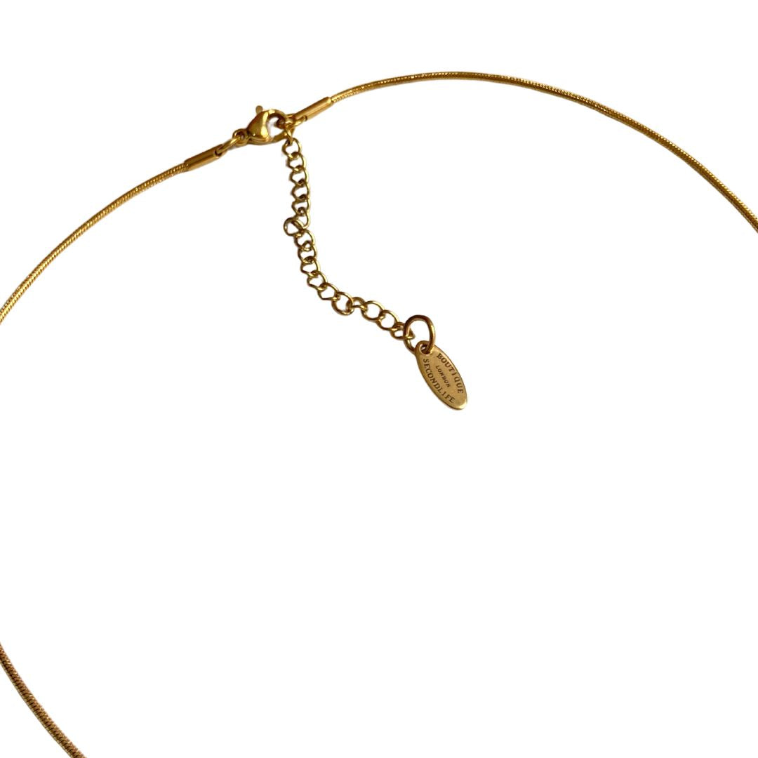Authentic Louis Vuitton Pendant Pastilles Roses- Reworked Necklace