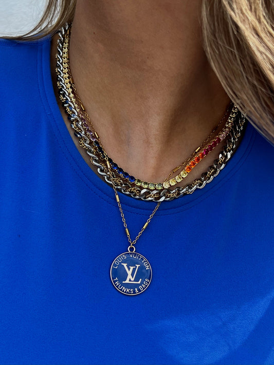 Cobalt Trunk Pendant