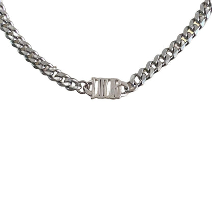 Authentic Dior pendant - Repurposed Silver Choker