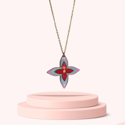 Authentic Louis Vuitton Charm- Reworked Necklace