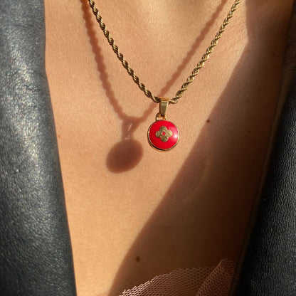 Authentic Louis Vuitton Pendant Pastilles Roses
