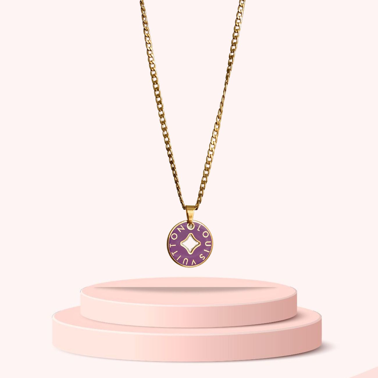 Authentic Louis Vuitton Looping Charm - Necklace