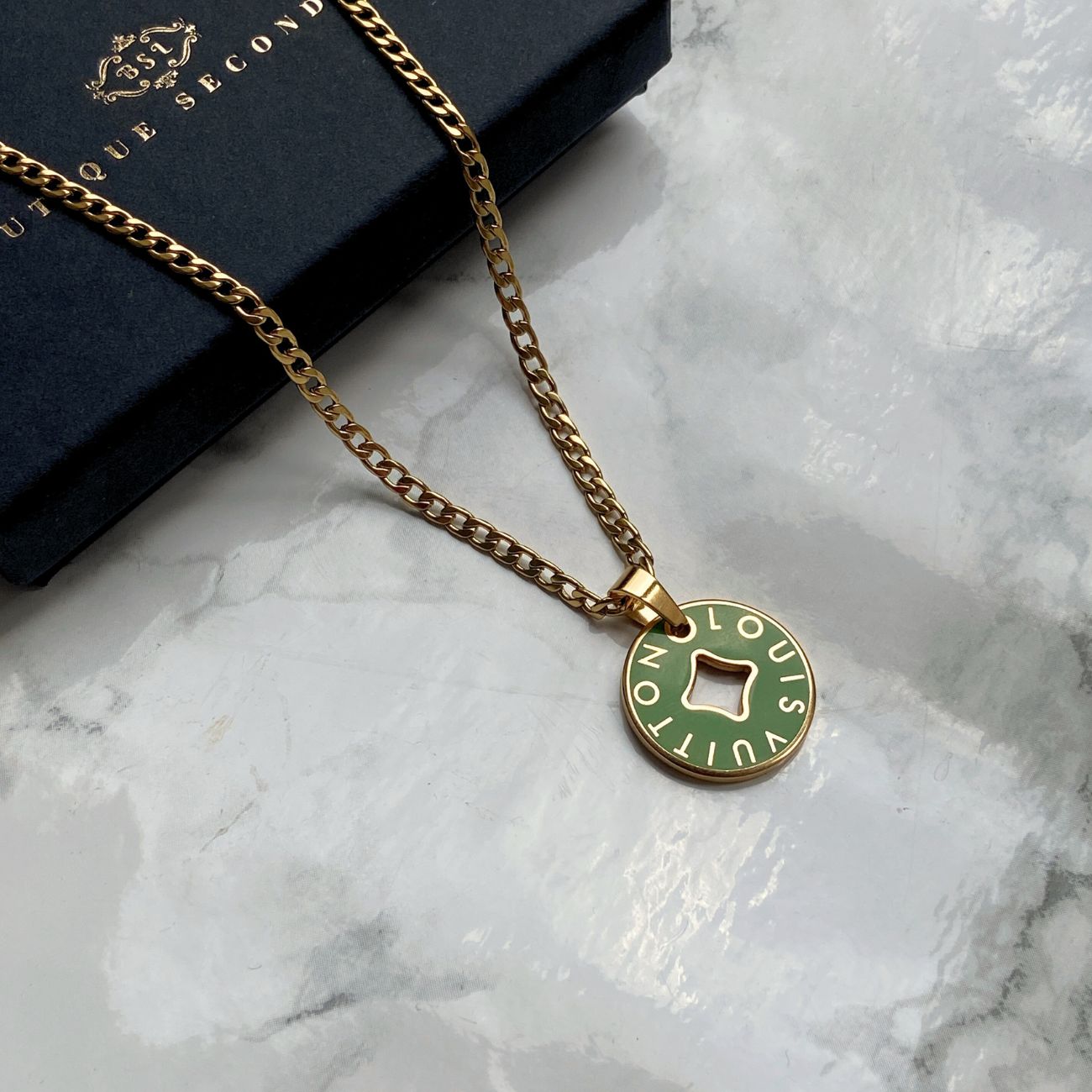 Authentic Louis Vuitton Looping Charm - Necklace