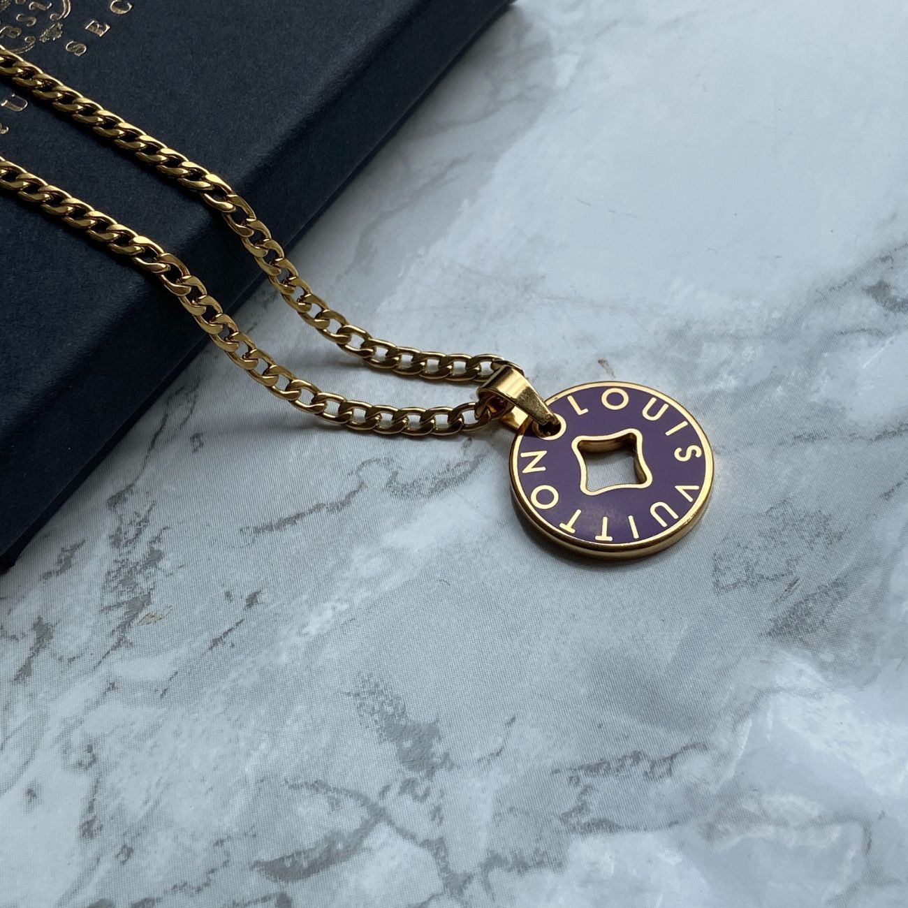 Authentic Louis Vuitton Looping Charm - Necklace
